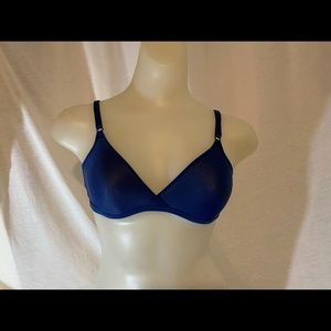 Blue Basic Bralette